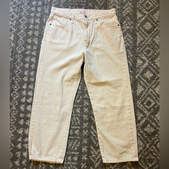 Lucky Jeans 90’s loose high rise cream jeans size 8/29 (i103) - Picture 1 of 14
